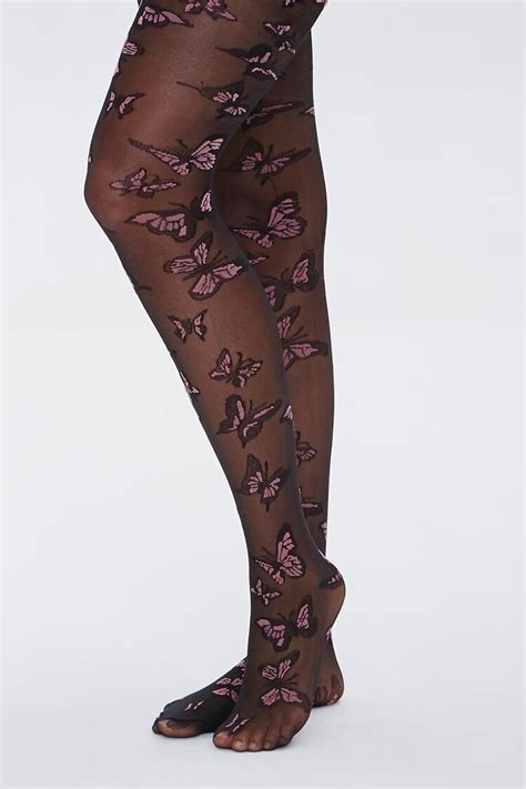 gucci butterfly tights